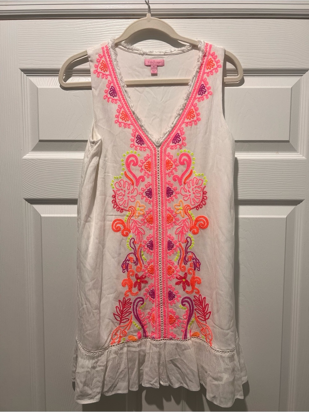 Lilly Pulitzer White Mini Dress